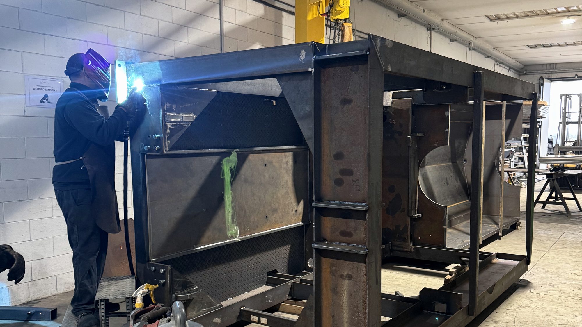 Officina Metal S.r.l. — carpenteria metallica Arzago d'Adda